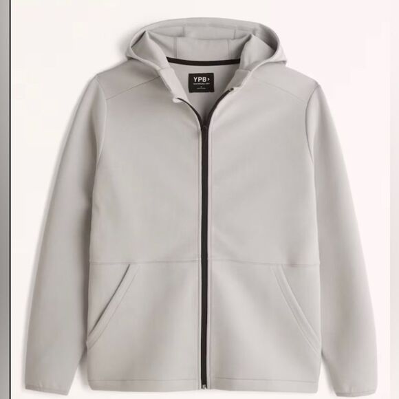 Abercrombie YPB neoKNIT MAX Full-Zip Hoodie Small - Picture 1 of 10